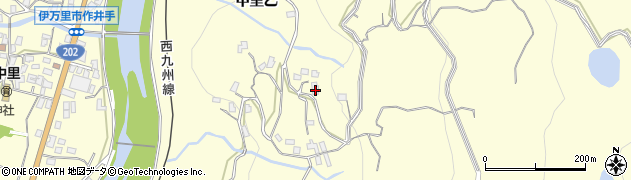 佐賀県伊万里市二里町中里乙787周辺の地図