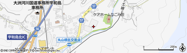 クアライフ宇和島クアカラオケクラブジョイハウス周辺の地図
