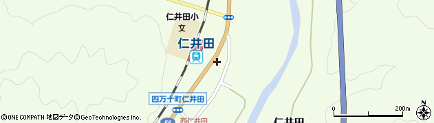 仁井田郵便局 ＡＴＭ周辺の地図