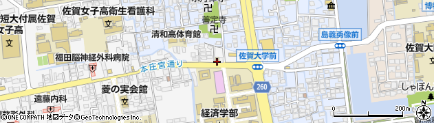 佐賀県佐賀市本庄町本庄1326周辺の地図