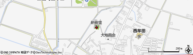福岡県久留米市三潴町西牟田850周辺の地図