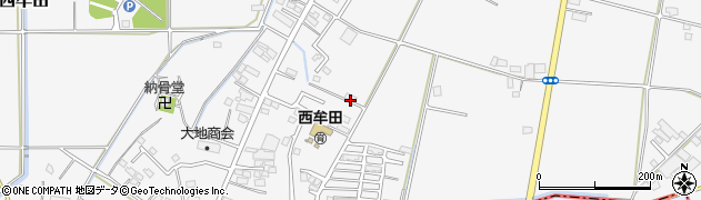 福岡県久留米市三潴町西牟田4569周辺の地図