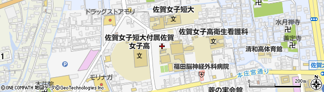 佐賀県佐賀市本庄町本庄1255周辺の地図