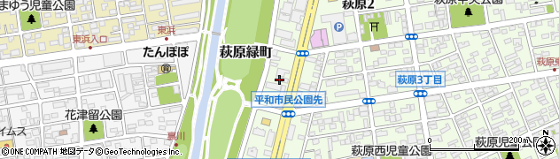 西日本ダントー株式会社大分支店周辺の地図