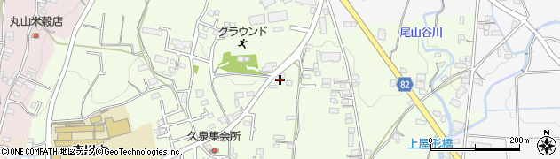 福岡県八女郡広川町久泉749周辺の地図