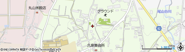 福岡県八女郡広川町久泉976周辺の地図