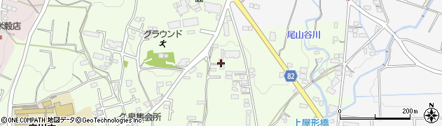 福岡県八女郡広川町久泉726周辺の地図