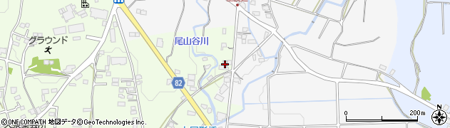 福岡県八女郡広川町久泉652周辺の地図