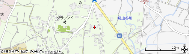 福岡県八女郡広川町久泉724周辺の地図