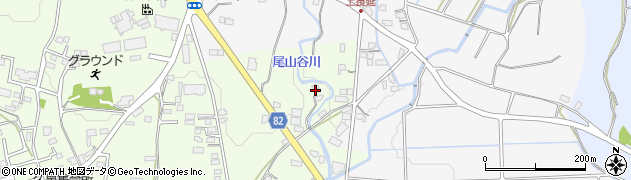 福岡県八女郡広川町久泉663周辺の地図