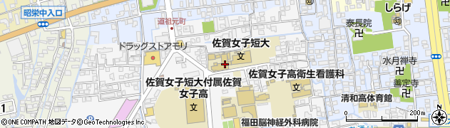 佐賀県佐賀市本庄町本庄1290周辺の地図