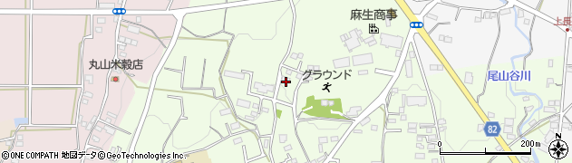 福岡県八女郡広川町久泉986周辺の地図