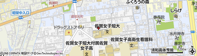 佐賀県佐賀市本庄町本庄1298周辺の地図
