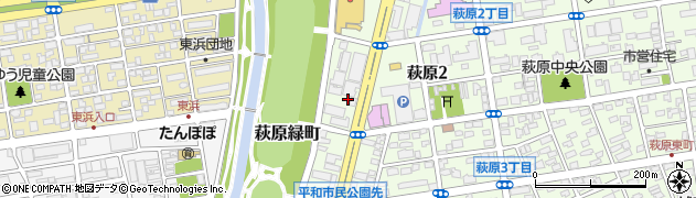 株式会社三菱電機ビジネスシステム大分支店周辺の地図