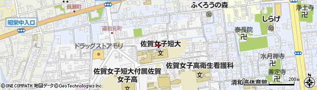 佐賀県佐賀市本庄町本庄1303周辺の地図