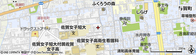 佐賀県佐賀市本庄町本庄1321周辺の地図