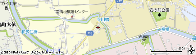 福岡県久留米市三潴町壱町原1周辺の地図