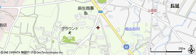 福岡県八女郡広川町久泉729周辺の地図
