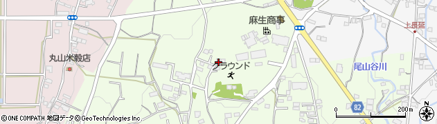 福岡県八女郡広川町久泉988周辺の地図