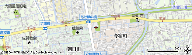 専光寺周辺の地図