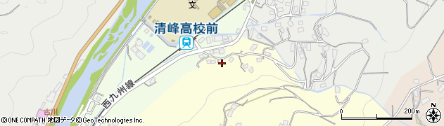 長崎県北松浦郡佐々町栗林免88周辺の地図