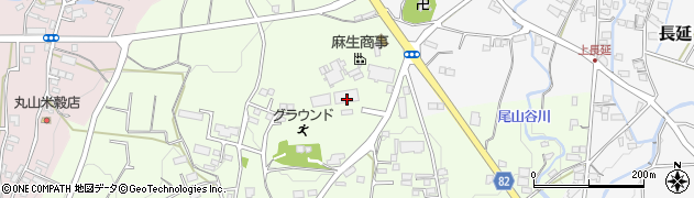 福岡県八女郡広川町久泉745周辺の地図