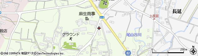 福岡県八女郡広川町久泉729-1周辺の地図