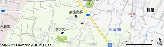 福岡県八女郡広川町久泉743周辺の地図