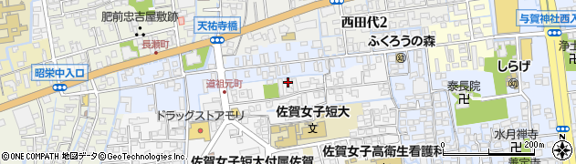 佐賀県佐賀市本庄町本庄1296周辺の地図