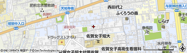 佐賀県佐賀市本庄町本庄1306周辺の地図