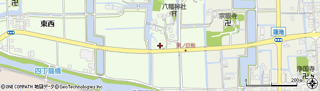 佐賀県佐賀市巨勢町東西104周辺の地図