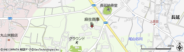 福岡県八女郡広川町久泉735周辺の地図
