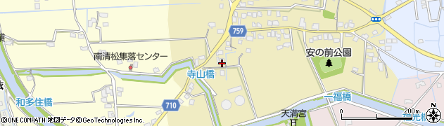 福岡県久留米市三潴町壱町原344-2周辺の地図