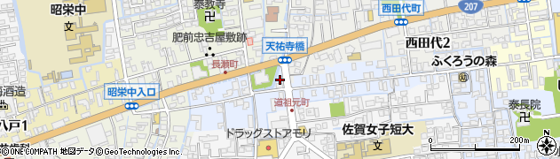 佐賀県佐賀市西田代町914周辺の地図