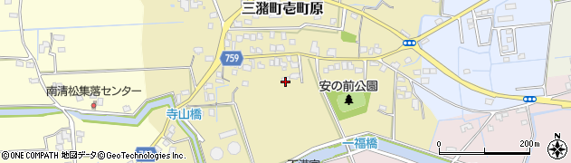 福岡県久留米市三潴町壱町原294周辺の地図