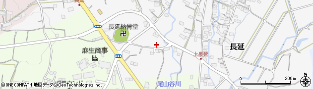 福岡県八女郡広川町長延779周辺の地図