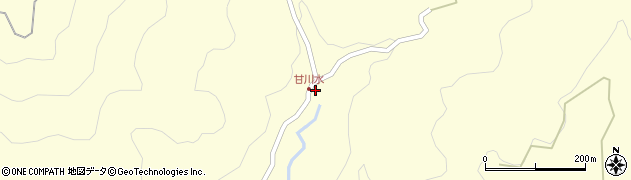 大分県玖珠郡九重町右田83周辺の地図
