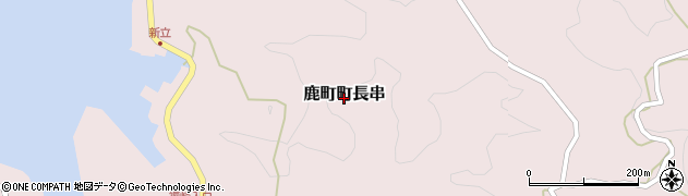 長崎県佐世保市鹿町町長串周辺の地図