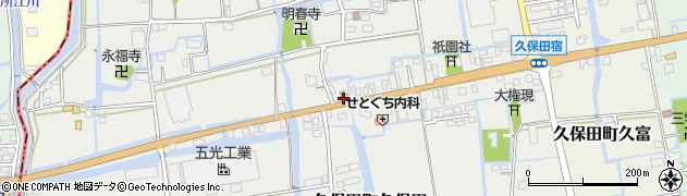 楠田酒店周辺の地図