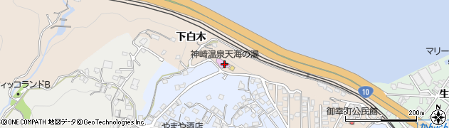 神崎温泉天海の湯周辺の地図