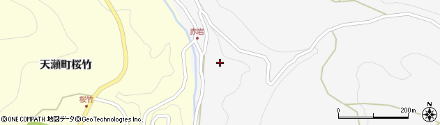 大分県日田市天瀬町赤岩487周辺の地図