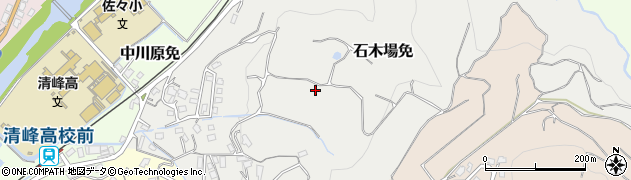 長崎県北松浦郡佐々町石木場免周辺の地図