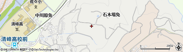 長崎県佐々町（北松浦郡）石木場免周辺の地図