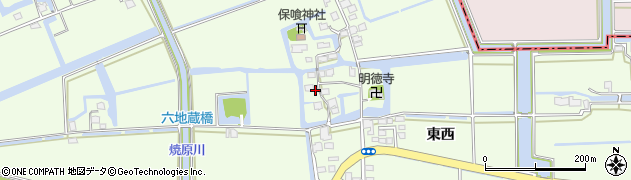 佐賀県佐賀市巨勢町東西388周辺の地図