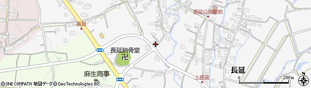 福岡県八女郡広川町長延939周辺の地図