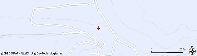 大分県玖珠町（玖珠郡）山浦（花香）周辺の地図