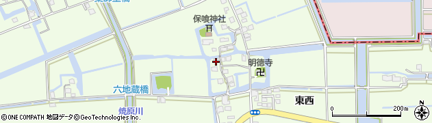 佐賀県佐賀市巨勢町東西386周辺の地図