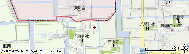 佐賀県佐賀市巨勢町東西6周辺の地図