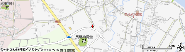福岡県八女郡広川町長延770周辺の地図