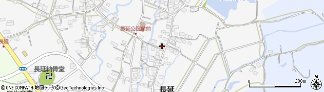 福岡県八女郡広川町長延294周辺の地図